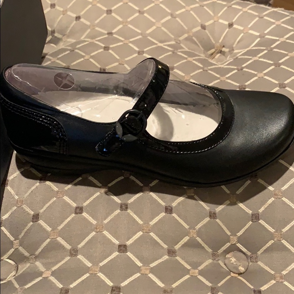 Dansko Misty Black Nappa Mary-Jane size 39 (us 9)
